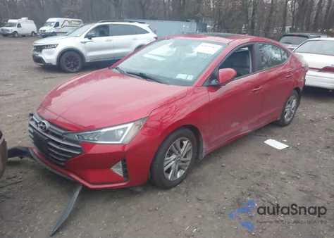 2020 Hyundai Elantra Value Edition из США, поврежденный, VIN 5NPD84LF2LH633043